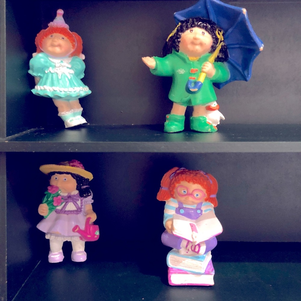 2for$20🟠Colorful Cabbage Patch Kids Figurine Set of 4